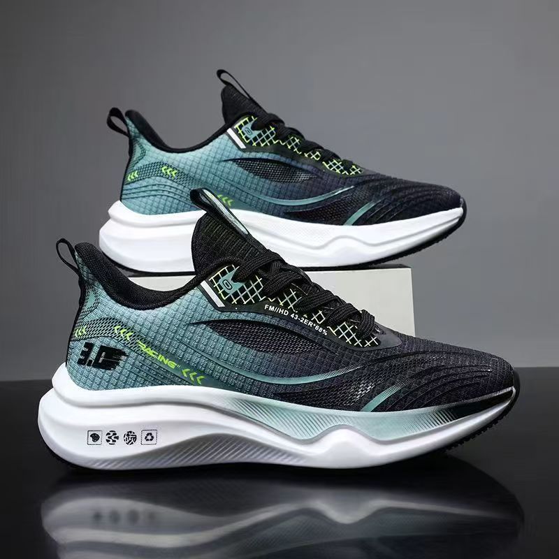Men's Wavy Mesh Running Shoes