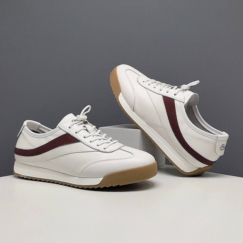 Men's First-Layer Cowhide Casual Sneakers