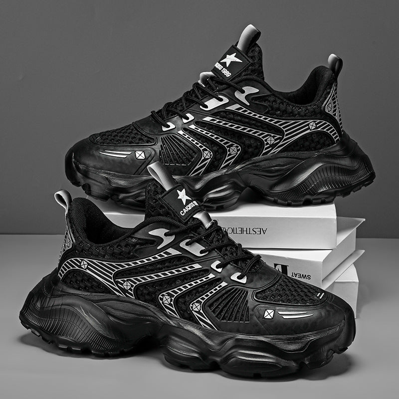Men's Mesh Star-patterned Trendy Sneakers