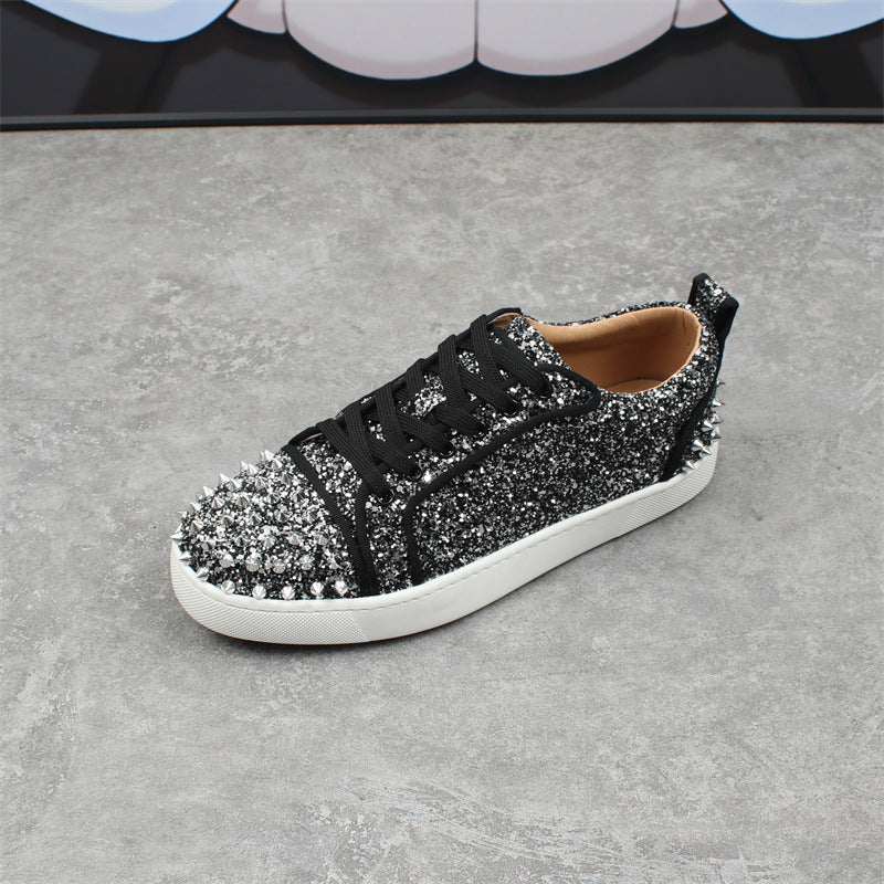 Men's Rivet Casual Skate Shoes