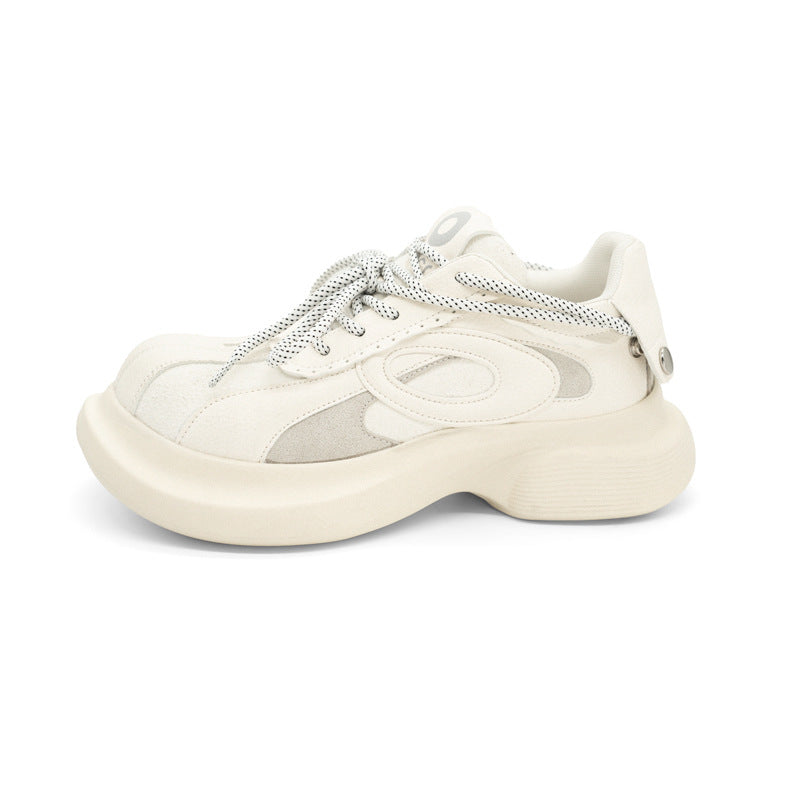 Women's Round Shell-Toe Square-Toe Shoes