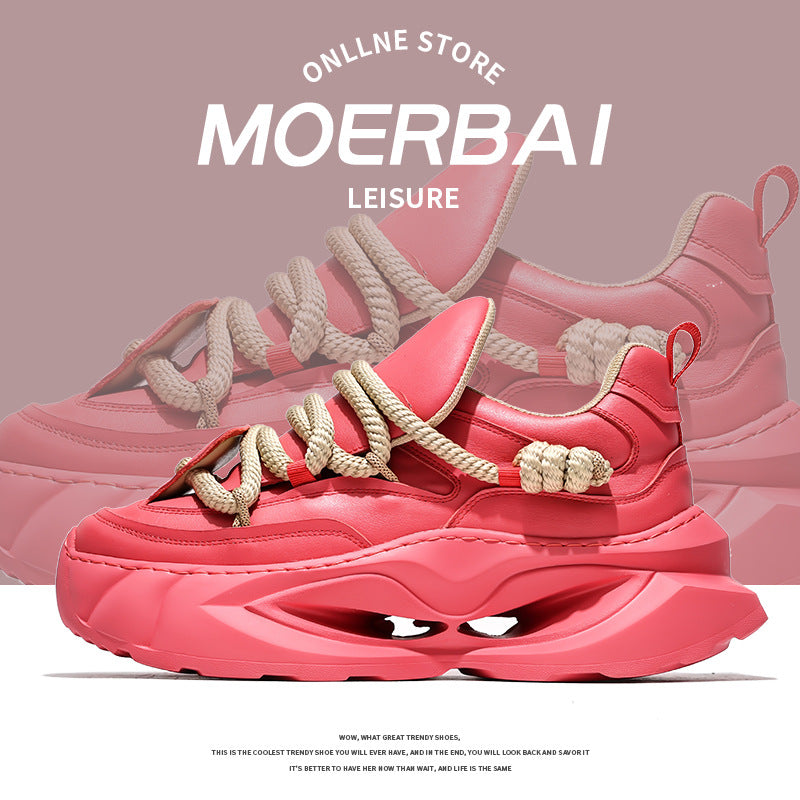 Men's Trendy Soft-Soled Elevator Casual Sneakers