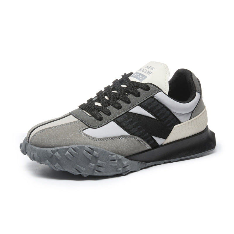 Men's Letter-Print Non-Slip Waterproof Sneakers