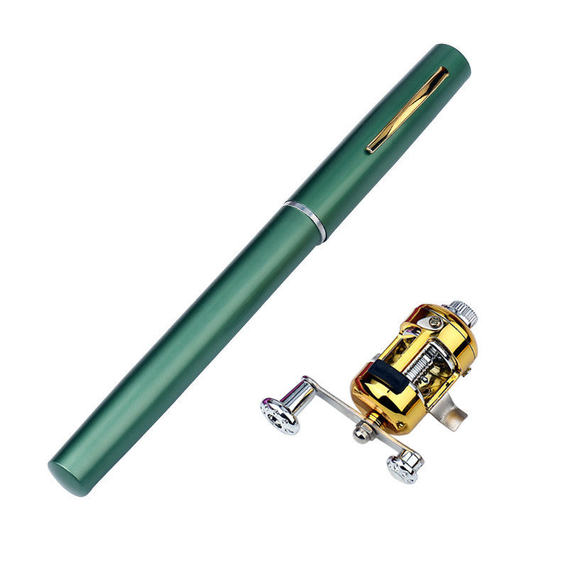 Aluminum Alloy Pen-Style Portable Fishing Rod