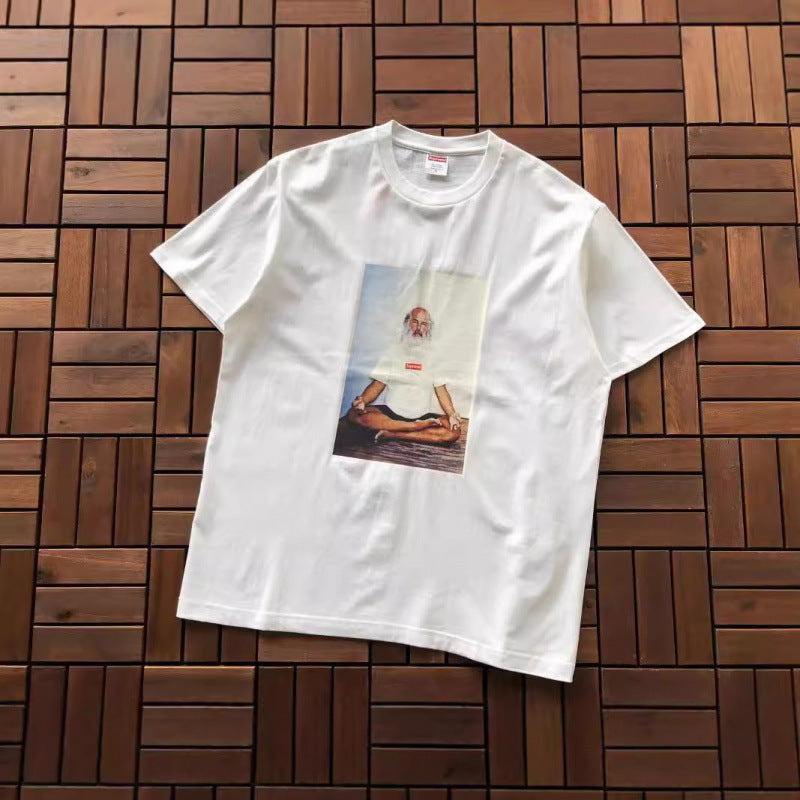 Custom-Printed "IAM'ok" 100% Cotton T-Shirt