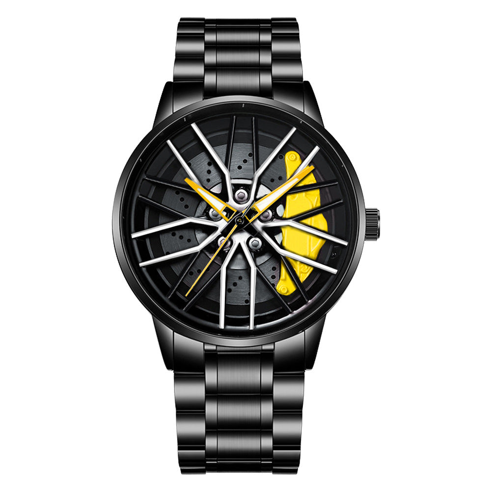 Sports Car Tire "Wheel of Fortune" Watch