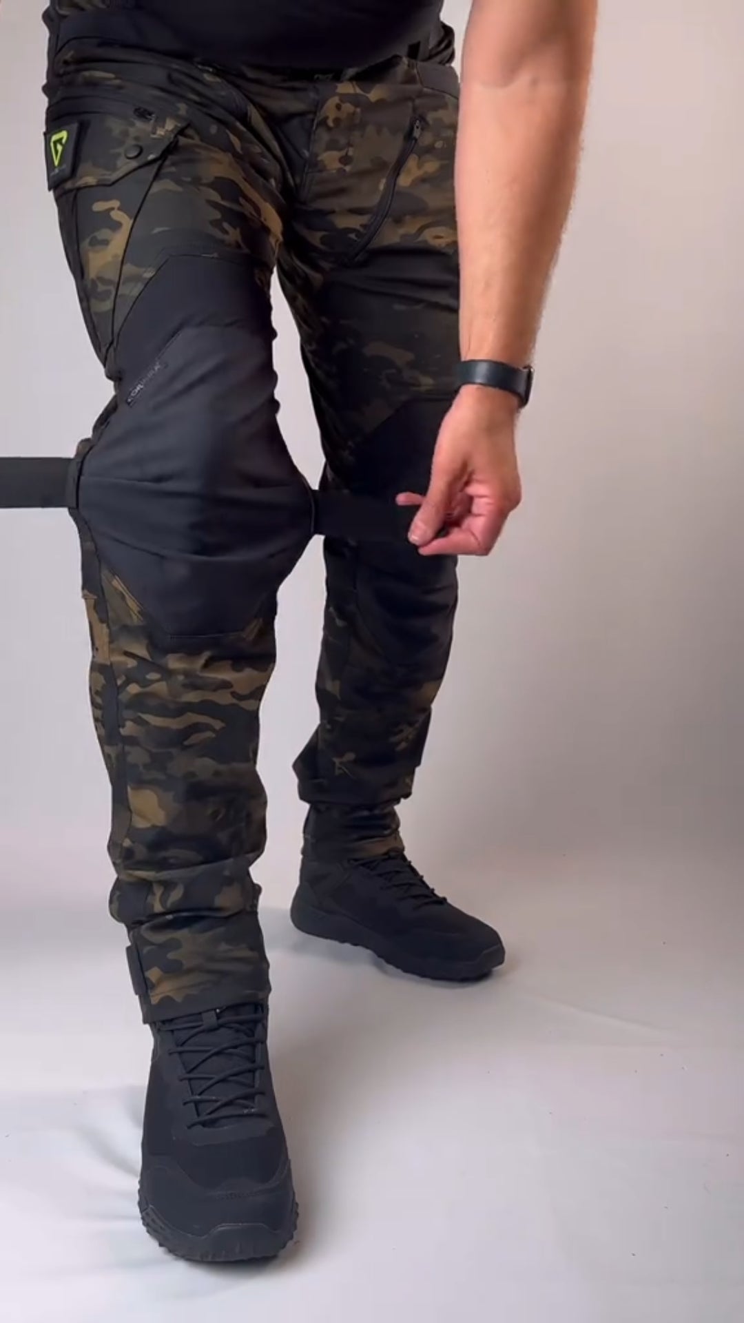 Men's Outdoor Multi-Functional Camo Tactical Pants