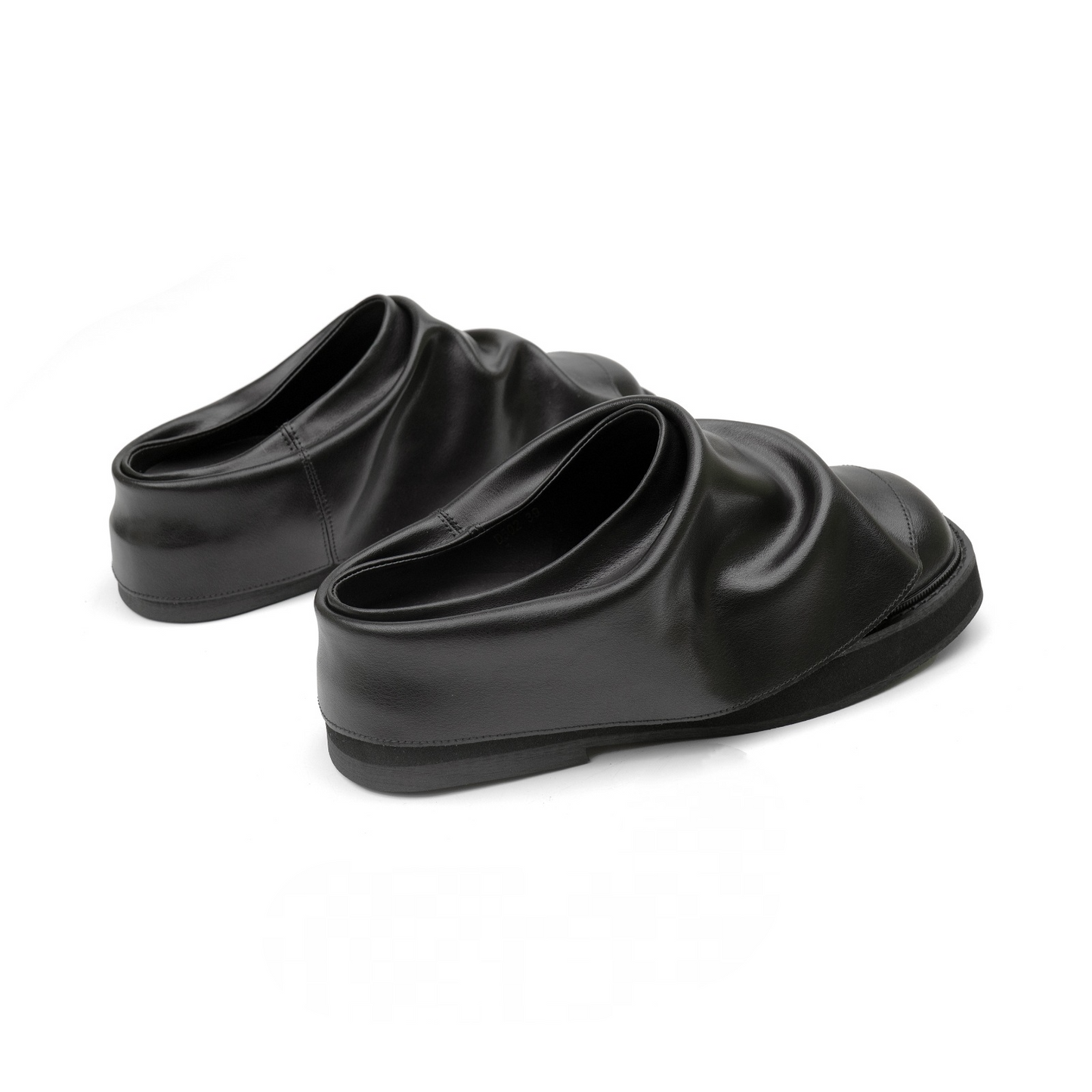 Men's Stylish Square-Toe Pleated Slippers