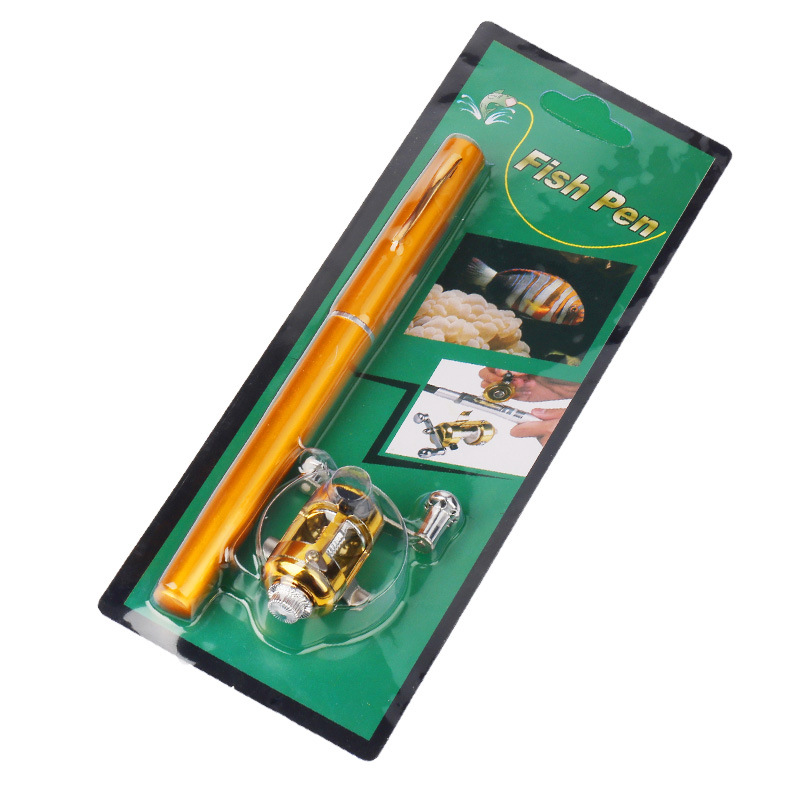 Aluminum Alloy Pen-Style Portable Fishing Rod