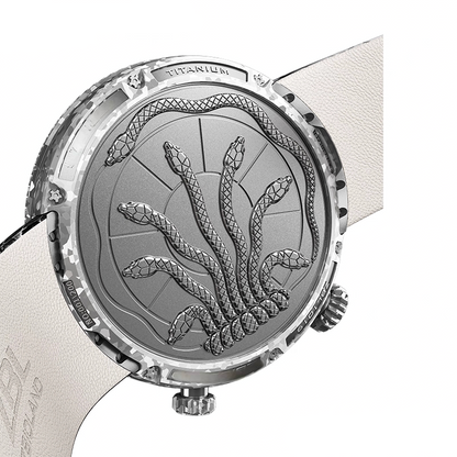 3D Snake Moving Figurine Mechanical Watch