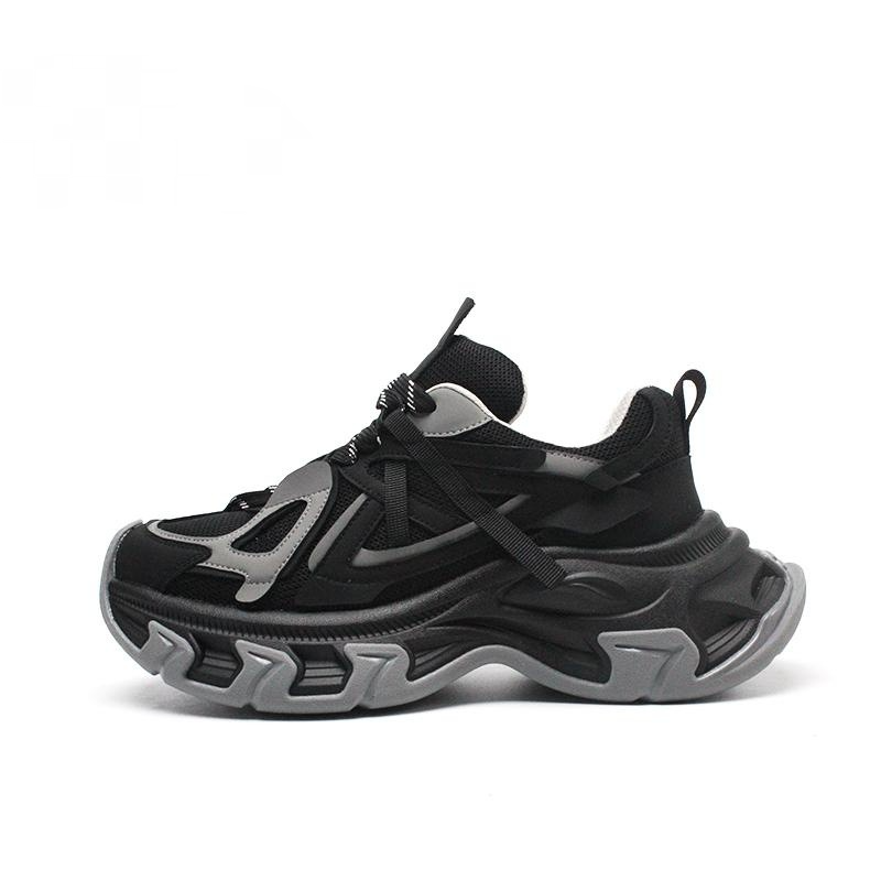 Men's Distressed Mesh Sports Shoes