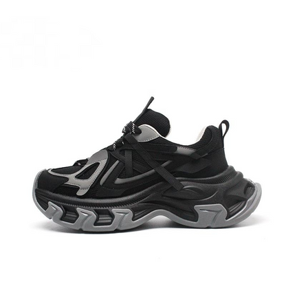 Men's Distressed Mesh Sports Shoes