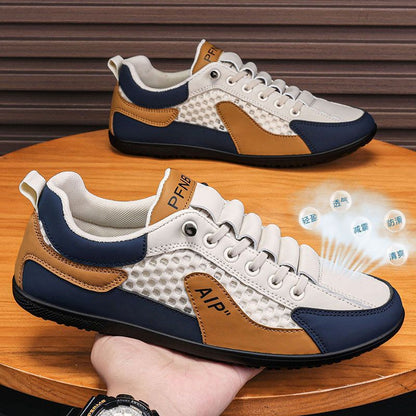 Men's breathable soft sole slip-on shoes