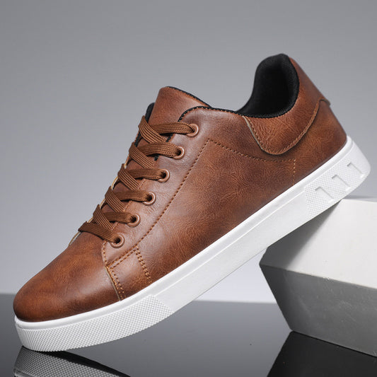 Men's casual comfortable leather shoes