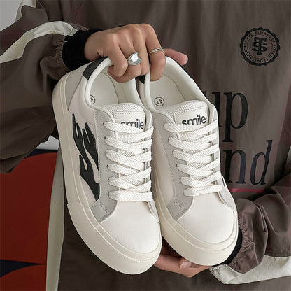 Men's growth canvas shoes