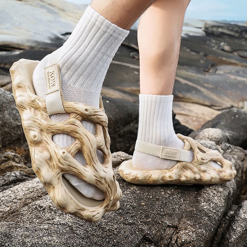 Root-patterned clogs
