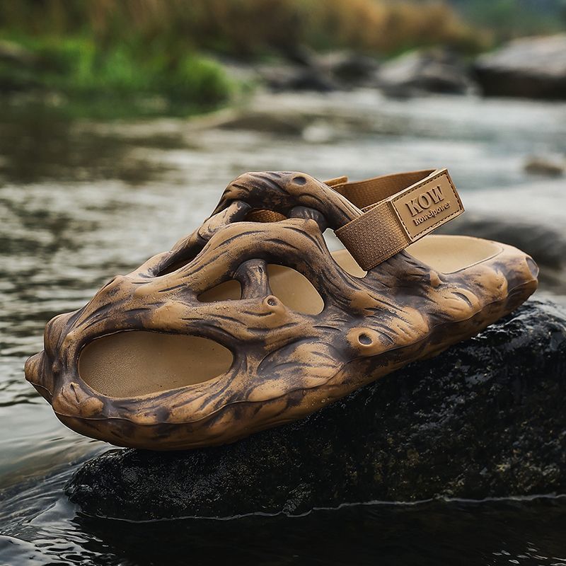 Root-patterned clogs