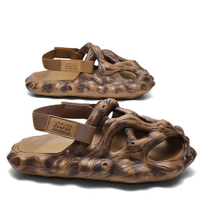 Root-patterned clogs