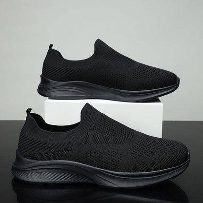 Flyknit breathable running shoes