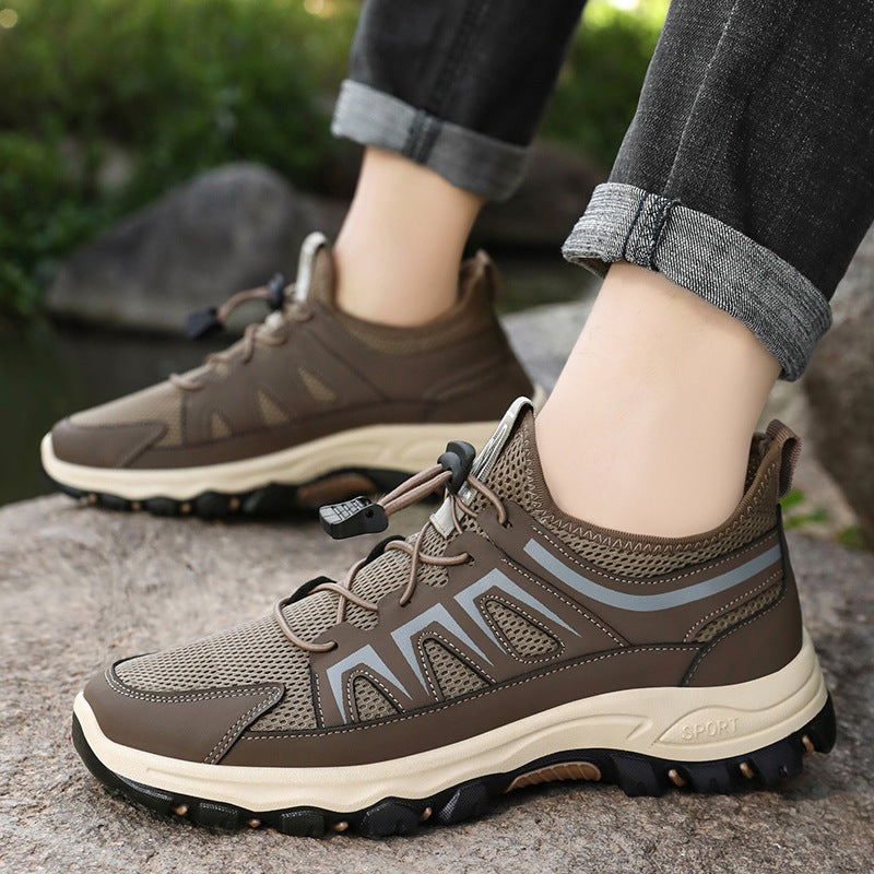 Men's mesh hiking sports shoes
