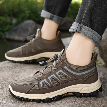 Men's mesh hiking sports shoes