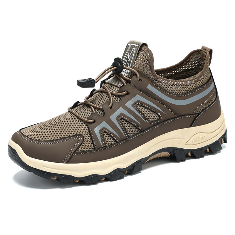 Men's mesh hiking sports shoes