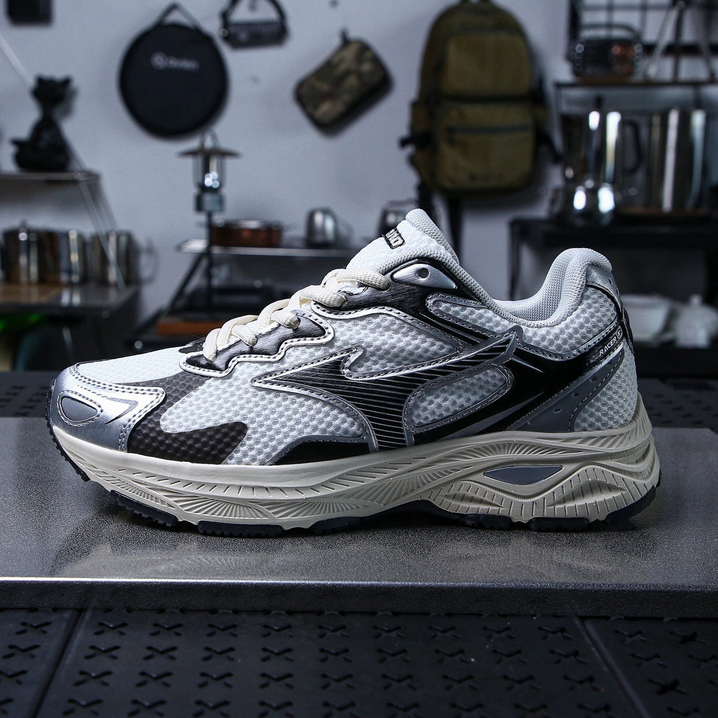 Vintage Collage Running Shoes