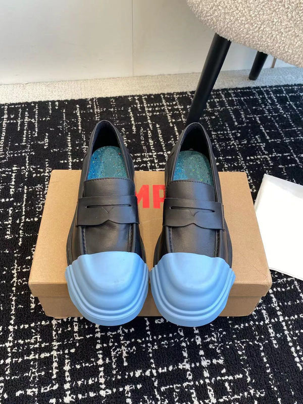 Men's Color-blocked Derby Shoes