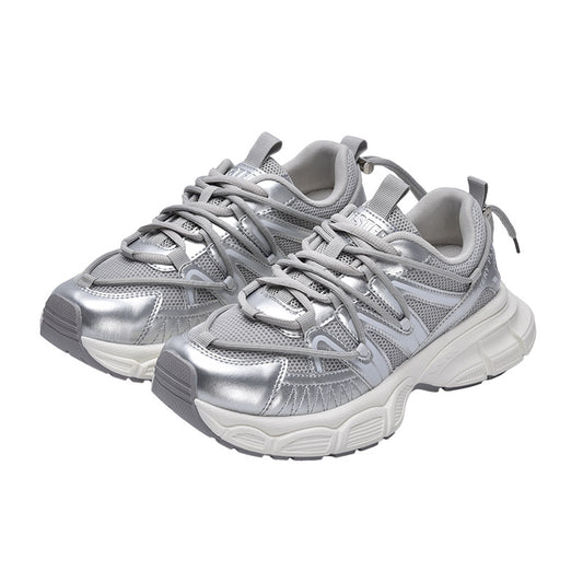 Thick-soled Wavy Lightweight Sports Shoes