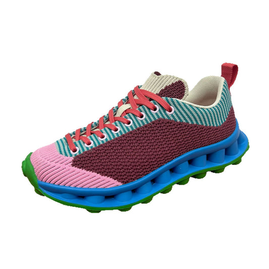 Hand-woven Multicolor Fun Sneakers