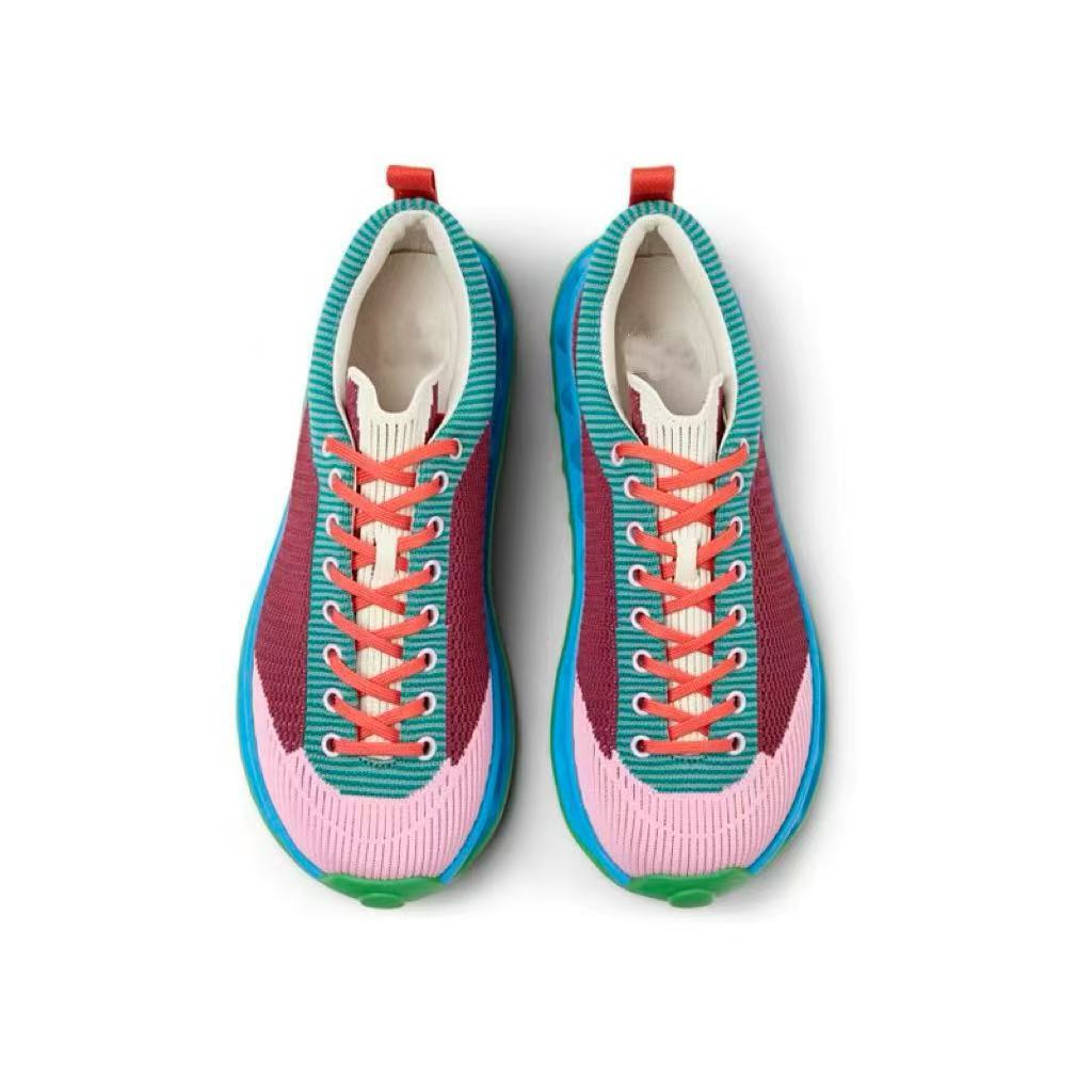 Hand-woven Multicolor Fun Sneakers
