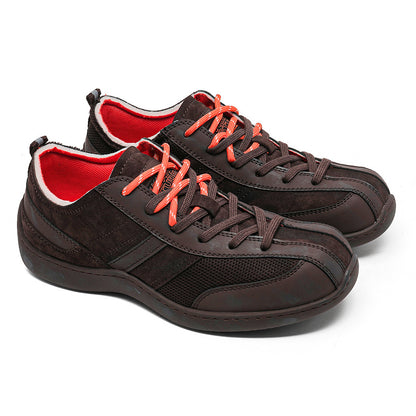 Color-blocked Lace-up Sneakers