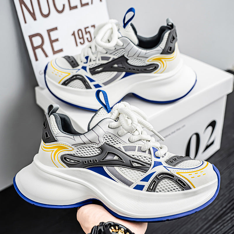 Men's thick-soled fashion sneakers