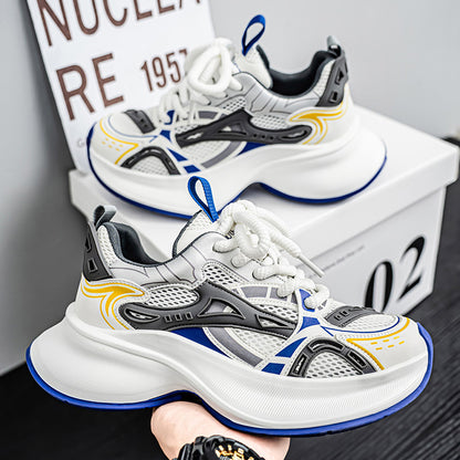 Men's thick-soled fashion sneakers