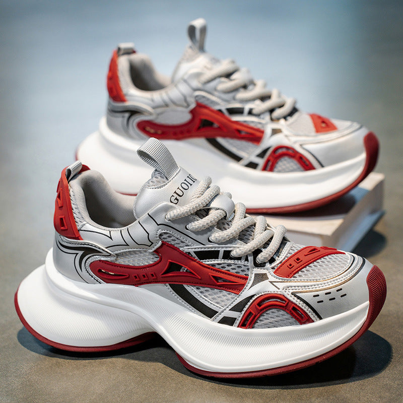 Men's thick-soled fashion sneakers