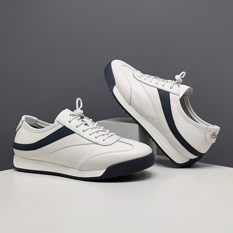 Men's First-Layer Cowhide Casual Sneakers