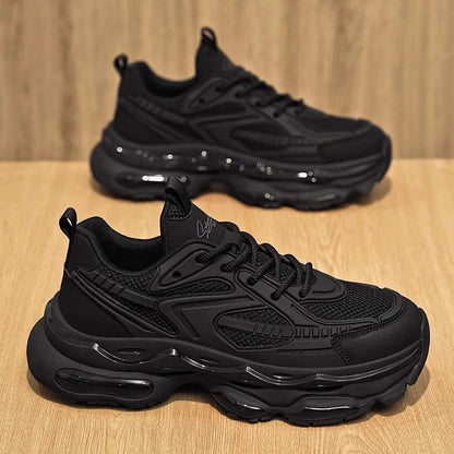 Men's All-Black Personalized Sneakers