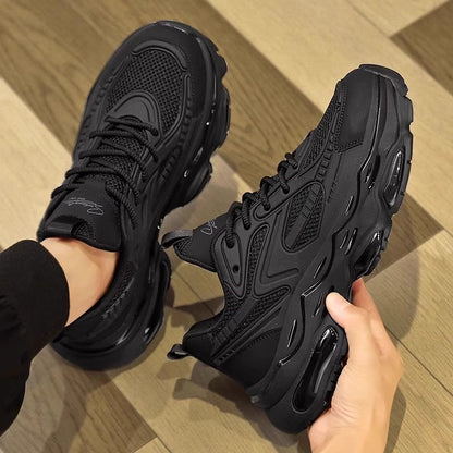 Men's All-Black Personalized Sneakers
