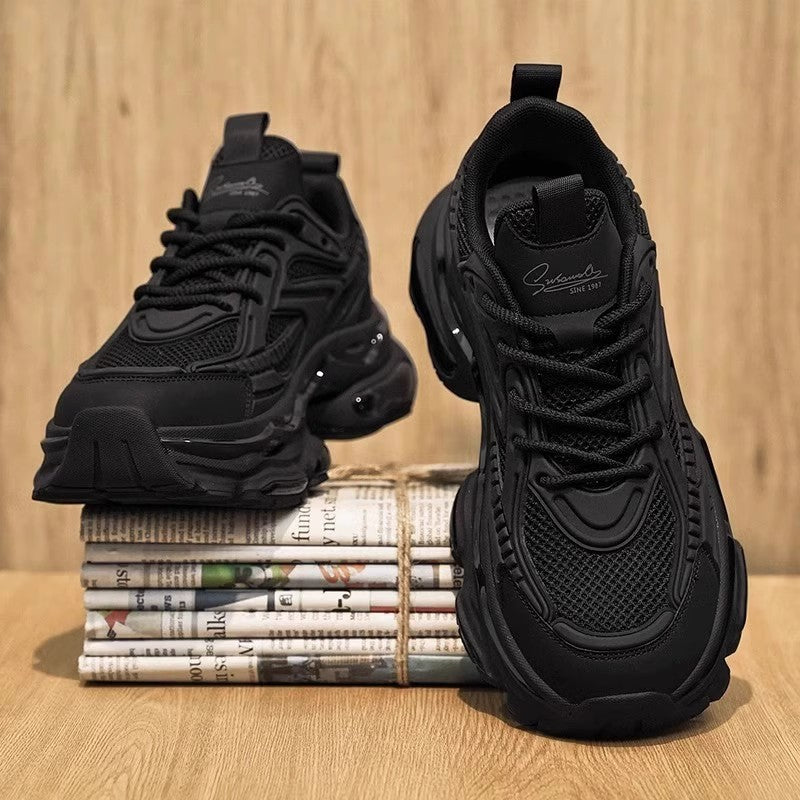 Men's All-Black Personalized Sneakers