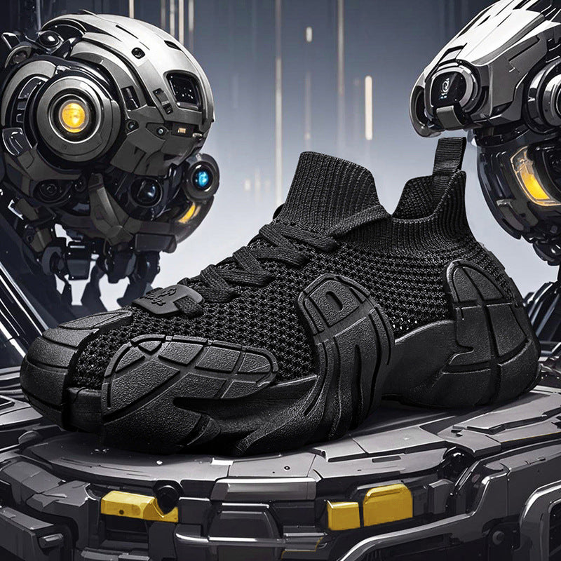 Men's New Flyknit Elastic Sneakers