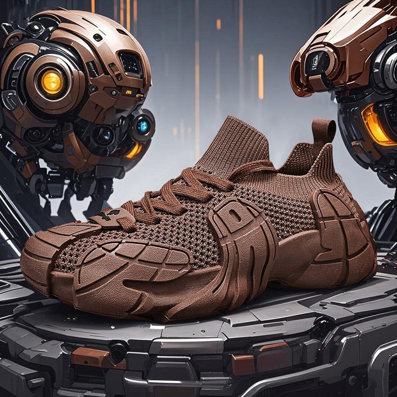 Men's New Flyknit Elastic Sneakers