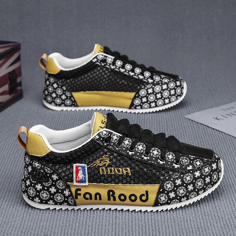 Men's Printed Breathable Trendy Shoes