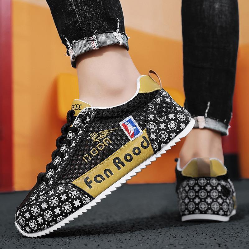 Men's Printed Breathable Trendy Shoes