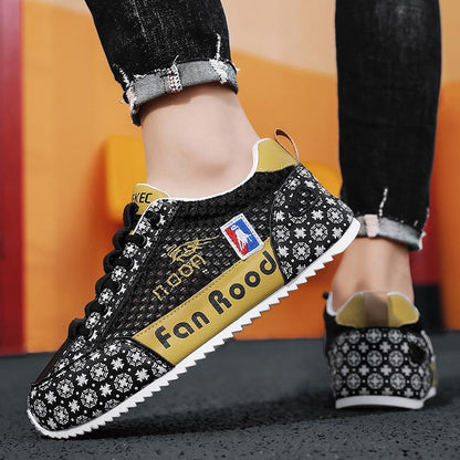 Men's Printed Breathable Trendy Shoes
