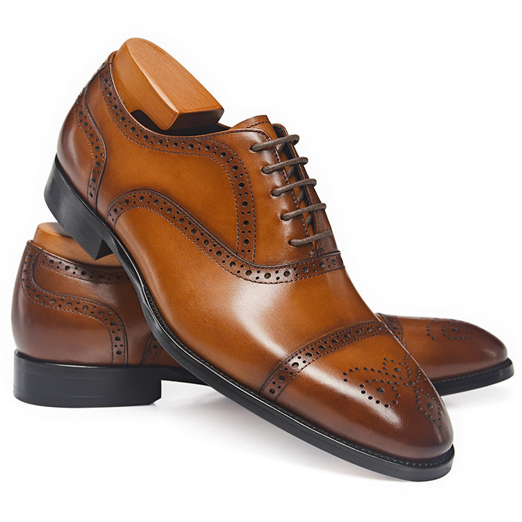 Men's Pointed-Toe Formal Leather Shoes