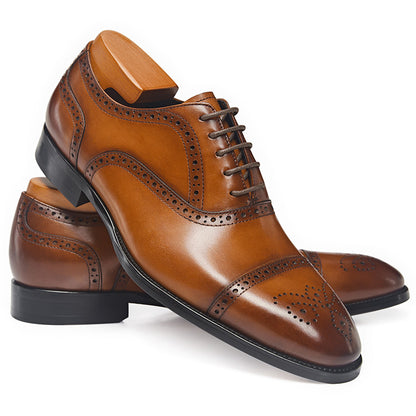 Men's Pointed-Toe Formal Leather Shoes