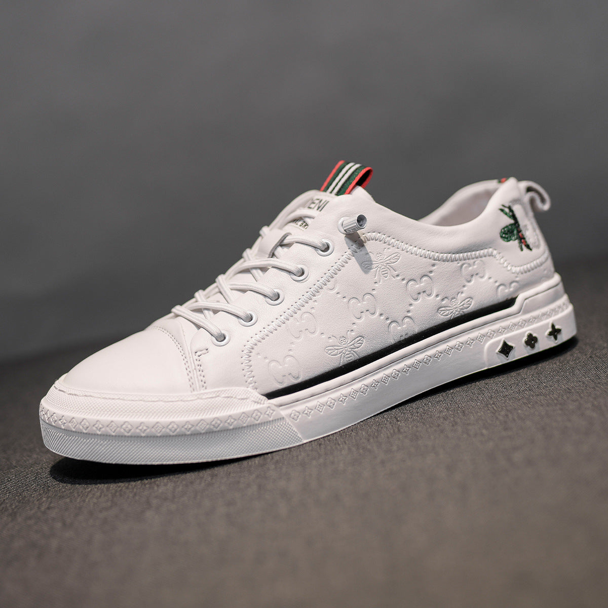 Men's Printed Low-Top Sneakers