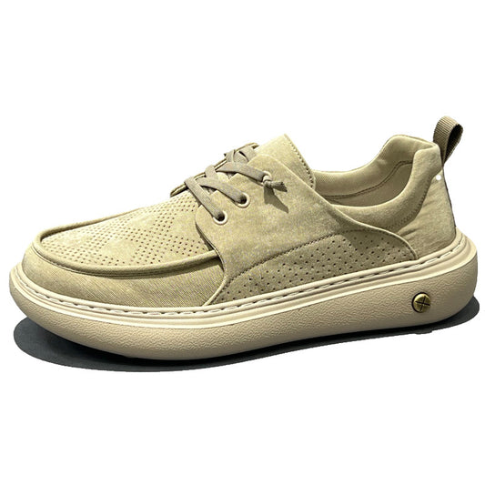 Men's Ice Silk Breathable Slip-On Shoes