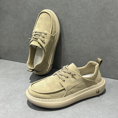 Men's Ice Silk Breathable Slip-On Shoes