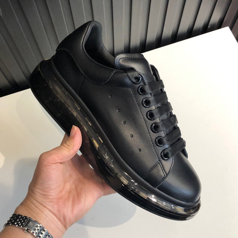 Men's Air-Cushioned Transparent-Soled Sneakers